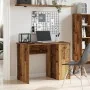 Escritorio de madera de ingeniería envejecida 100x55x75 cm von , Schreibtische - Ref: Foro24-855856, Preis: 74,87 €, Rabatt: %