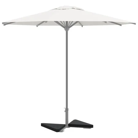 Placa de peso para sombrilla 2uds granito negro triangular 14kg by , Umbrella bases - Ref: Foro24-4100003, Price: 83,08 €, Di...