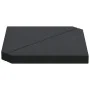 Placa de peso para sombrilla 2uds granito negro triangular 14kg by , Umbrella bases - Ref: Foro24-4100003, Price: 83,08 €, Di...