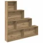Estantería madera de ingeniería roble artisan 157x24x160 cm de , Librerías y estanterías - Ref: Foro24-855889, Precio: 107,40...