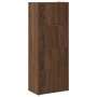 Estantería madera de ingeniería marrón roble 40x24x102 cm de , Librerías y estanterías - Ref: Foro24-860379, Precio: 74,81 €,...