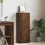 Estantería madera de ingeniería marrón roble 40x24x102 cm de , Librerías y estanterías - Ref: Foro24-860379, Precio: 74,81 €,...