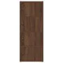 Estantería madera de ingeniería marrón roble 40x24x102 cm de , Librerías y estanterías - Ref: Foro24-860379, Precio: 74,81 €,...