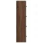 Estantería madera de ingeniería marrón roble 40x24x102 cm de , Librerías y estanterías - Ref: Foro24-860379, Precio: 74,81 €,...