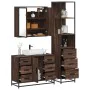 Set de muebles baño 3 pzas madera contrachapada roble marrón von , Badezimmermöbel - Ref: Foro24-3301144, Preis: 285,45 €, Ra...