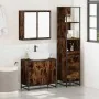 Set de muebles baño 3 pzas madera contrachapada roble ahumado by , Bathroom furniture - Ref: Foro24-3301127, Price: 209,51 €,...