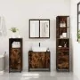 Set de muebles baño 3 pzas madera contrachapada roble ahumado by , Bathroom furniture - Ref: Foro24-3301127, Price: 209,51 €,...
