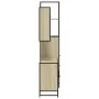 Set de muebles de baño 3 pzas madera contrachapada roble Sonoma de , Muebles de baño - Ref: Foro24-3301131, Precio: 262,38 €,...