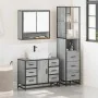Set de muebles de baño 3 pzas madera contrachapada gris sonoma von , Badezimmermöbel - Ref: Foro24-3301173, Preis: 312,88 €, ...