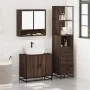 Set de muebles baño 3 pzas madera contrachapada roble marrón by , Bathroom furniture - Ref: Foro24-3301159, Price: 237,06 €, ...