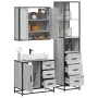 Set de muebles de baño 3 pzas madera contrachapada gris sonoma von , Badezimmermöbel - Ref: Foro24-3301138, Preis: 281,52 €, ...