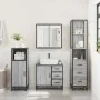 Set de muebles de baño 3 pzas madera contrachapada gris sonoma von , Badezimmermöbel - Ref: Foro24-3301138, Preis: 281,52 €, ...