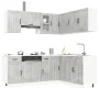 Mueble cocina Kalmar gris hormigón 11 pzas madera contrachapada de , Armarios de cocina - Ref: Foro24-3314945, Precio: 648,27...