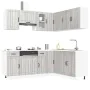 Mueble cocina Kalmar sonoma gris 11 pzas madera contrachapada de , Armarios de cocina - Ref: Foro24-3314947, Precio: 693,40 €...