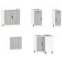 Mueble cocina Kalmar sonoma gris 11 pzas madera contrachapada de , Armarios de cocina - Ref: Foro24-3314947, Precio: 693,40 €...