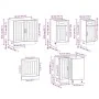 Mueble cocina Kalmar sonoma gris 11 pzas madera contrachapada de , Armarios de cocina - Ref: Foro24-3314947, Precio: 693,40 €...