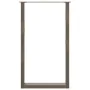 Patas de mesa centro forma U 2uds acero natural 60x(100-101) cm von , Tischbeine - Ref: Foro24-4013239, Preis: 104,30 €, Raba...