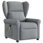 Sillón reclinable de masaje de tela gris claro by , Armchairs - Ref: Foro24-4015666, Price: 210,33 €, Discount: %