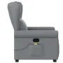 Sillón reclinable de masaje de tela gris claro by , Armchairs - Ref: Foro24-4015666, Price: 210,33 €, Discount: %