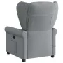Sillón reclinable de masaje de tela gris claro by , Armchairs - Ref: Foro24-4015666, Price: 210,33 €, Discount: %