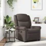 Sillón reclinable de cuero sintético marrón brillante by , Armchairs - Ref: Foro24-4015679, Price: 237,49 €, Discount: %