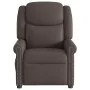 Sillón reclinable de cuero sintético marrón brillante by , Armchairs - Ref: Foro24-4015679, Price: 237,49 €, Discount: %