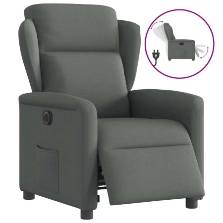 Sillón reclinable eléctrico de tela gris oscuro von , Sessel - Ref: Foro24-3303115, Preis: 242,44 €, Rabatt: %