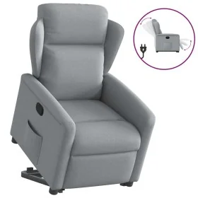 Sillón reclinable elevable de tela gris claro von , Sessel - Ref: Foro24-3303134, Preis: 271,91 €, Rabatt: %