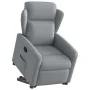 Sillón reclinable elevable de tela gris claro by , Armchairs - Ref: Foro24-3303134, Price: 272,26 €, Discount: %