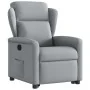 Sillón reclinable elevable de tela gris claro by , Armchairs - Ref: Foro24-3303134, Price: 272,26 €, Discount: %