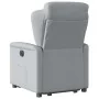 Sillón reclinable elevable de tela gris claro by , Armchairs - Ref: Foro24-3303134, Price: 272,26 €, Discount: %