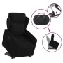 Sillón reclinable elevable tela negro by , Armchairs - Ref: Foro24-3303136, Price: 274,38 €, Discount: %
