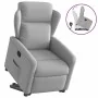 Sillón reclinable elevable de tela gris nube de , Sillones - Ref: Foro24-3303143, Precio: 273,06 €, Descuento: %