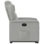 Sillón reclinable elevable de tela gris nube de , Sillones - Ref: Foro24-3303143, Precio: 273,06 €, Descuento: %