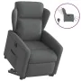 Sillón eléctrico reclinable elevable de tela gris oscuro by , Armchairs - Ref: Foro24-3303155, Price: 329,93 €, Discount: %