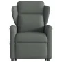 Sillón eléctrico reclinable elevable de tela gris oscuro by , Armchairs - Ref: Foro24-3303155, Price: 329,93 €, Discount: %