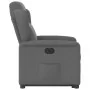 Sillón eléctrico reclinable elevable de tela gris oscuro by , Armchairs - Ref: Foro24-3303155, Price: 329,93 €, Discount: %