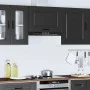 Armario de pared para cocina Kalmar madera de ingeniería negra by , Kitchen cabinets - Ref: Foro24-853598, Price: 53,89 €, Di...