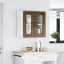 Armario pared cocina puerta de cristal Kalmar roble marrón by , Kitchen cabinets - Ref: Foro24-853674, Price: 68,15 €, Discou...