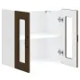 Armario pared cocina puerta de cristal Kalmar roble marrón by , Kitchen cabinets - Ref: Foro24-853674, Price: 68,15 €, Discou...