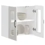 Armario pared cocina puerta cristal Kalmar blanca alto brillo von , Küchenschränke - Ref: Foro24-853669, Preis: 77,77 €, Raba...