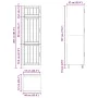 Mueble de cocina Lucca de madera contrachapada madera vieja von , Küchenschränke - Ref: Foro24-853875, Preis: 201,63 €, Rabat...