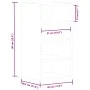 Armario colgante madera ingeniería roble artisan 30x29,5x60 cm von , Küchenschränke - Ref: Foro24-854174, Preis: 41,32 €, Rab...
