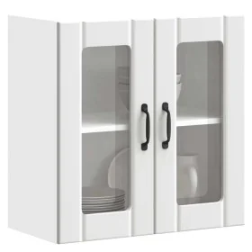 Armario pared cocina puerta de cristal Lucca blanca von , Küchenschränke - Ref: Foro24-853907, Preis: 67,53 €, Rabatt: %