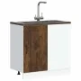 Mueble bajo de cocina Kalmar de madera ingeniería roble ahumado von , Küchenschränke - Ref: Foro24-854323, Preis: 99,81 €, Ra...