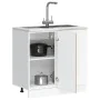 Mueble bajo de cocina Kalmar madera ingeniería de roble sonoma von , Küchenschränke - Ref: Foro24-854321, Preis: 80,14 €, Rab...