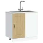 Mueble bajo de cocina Kalmar madera ingeniería de roble sonoma von , Küchenschränke - Ref: Foro24-854321, Preis: 80,14 €, Rab...