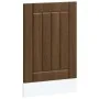 Panel para lavavajillas Lucca madera contrachapada roble marrón de , Armarios de cocina - Ref: Foro24-853894, Precio: 27,83 €...
