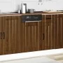 Panel para lavavajillas Lucca madera contrachapada roble marrón de , Armarios de cocina - Ref: Foro24-853894, Precio: 27,83 €...