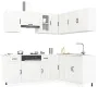 Mueble cocina Lucca blanco brillo 11 pzas madera contrachapada von , Küchenschränke - Ref: Foro24-3314953, Preis: 754,65 €, R...